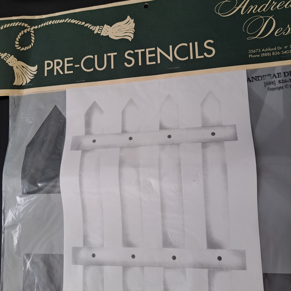 Pre-Cut Stencils for Crafting